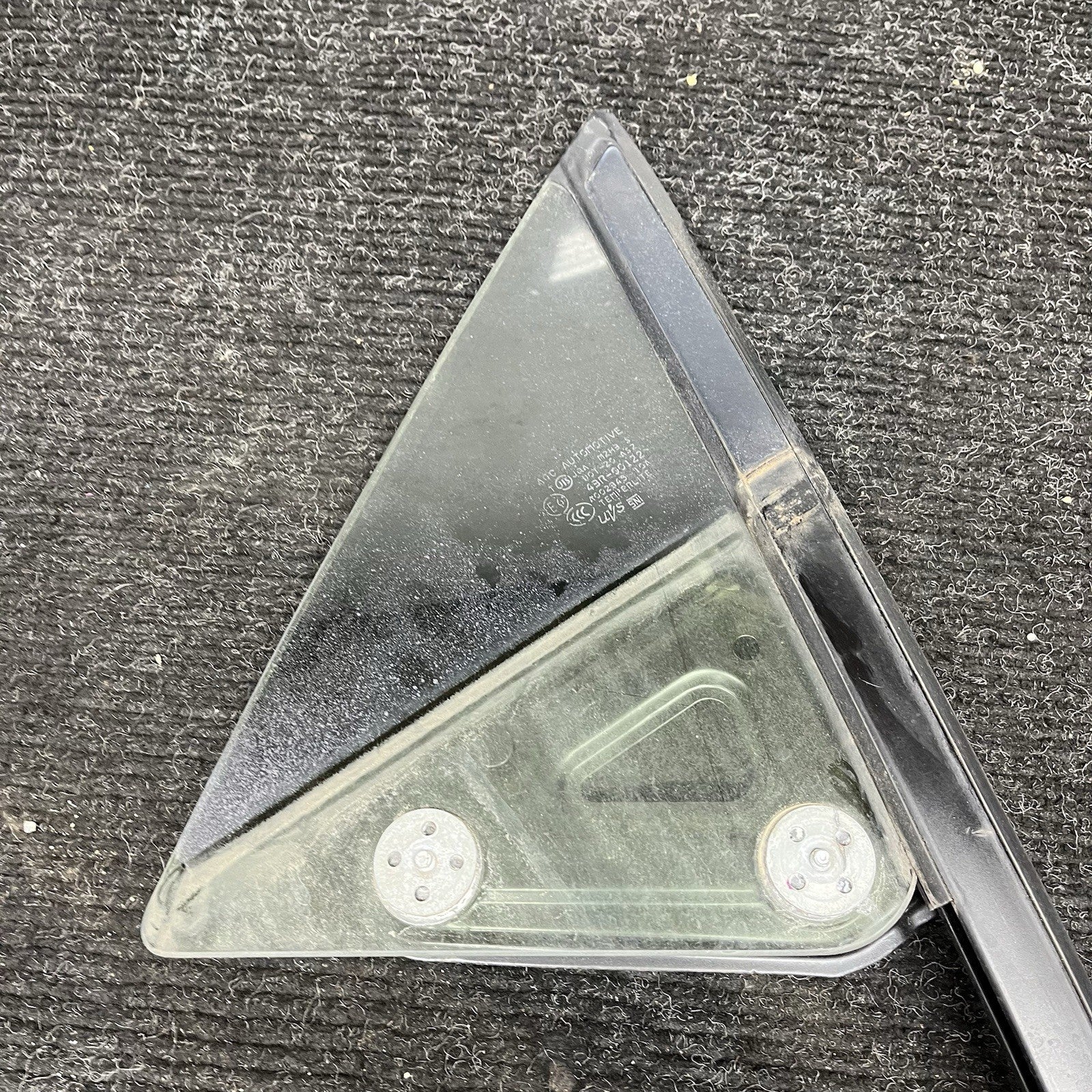 ☑️ 13-20 Scion FRS Subaru BRZ Driver Left Door Corner Glass SU003G0011 OEM