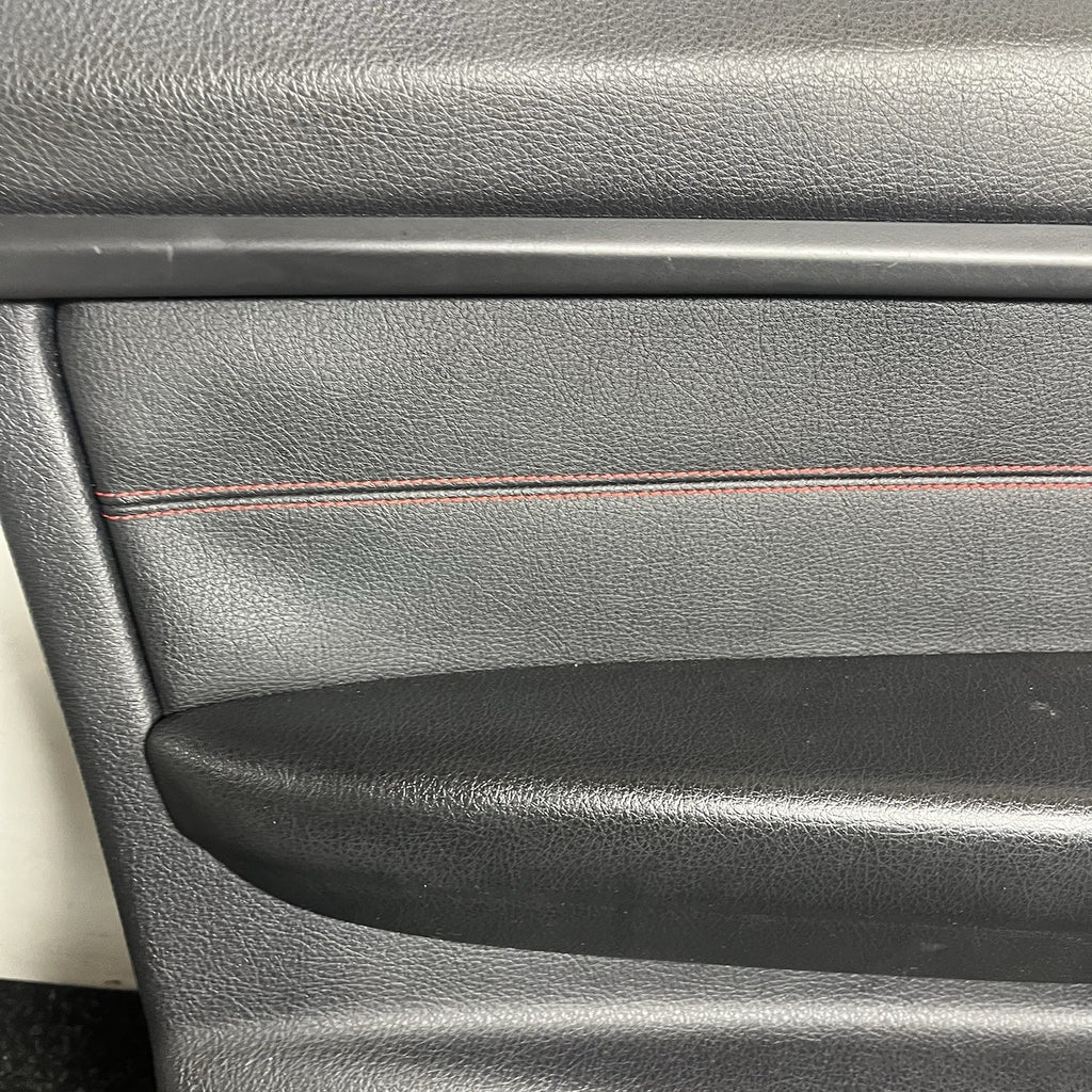☑️ BMW 2012-2018 F30 FRONT AND REAR DOOR PANEL CARD STITCHED BLACK SET OEM