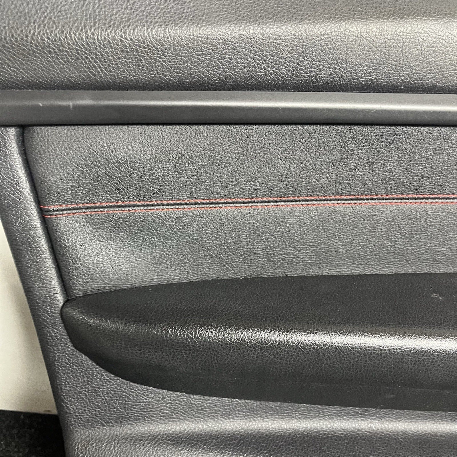 ☑️ BMW 2012-2018 F30 FRONT AND REAR DOOR PANEL CARD STITCHED BLACK SET OEM