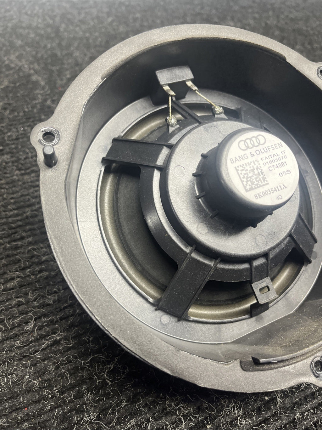 ☑️ 09-16 AUDI S4 A4 REAR DOOR MID TWEETER SPEAKER UNIT BANG & OLUFSEN OEM