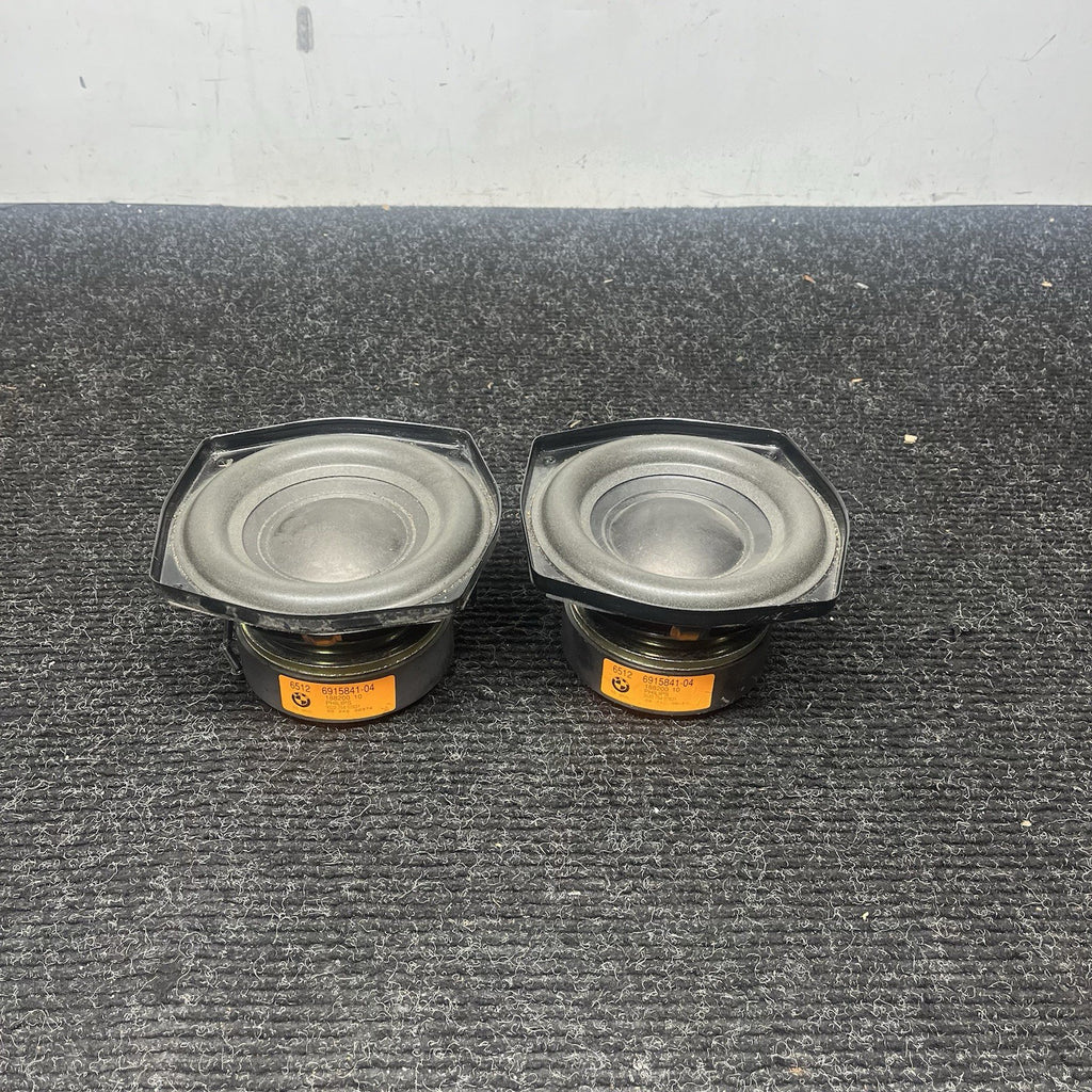 ☑️ 03-08 BMW E85 Z4 SET OF 2 REAR LEFT & RIGHT TOP HI-FI SUBWOOFER SPEAKER OEM
