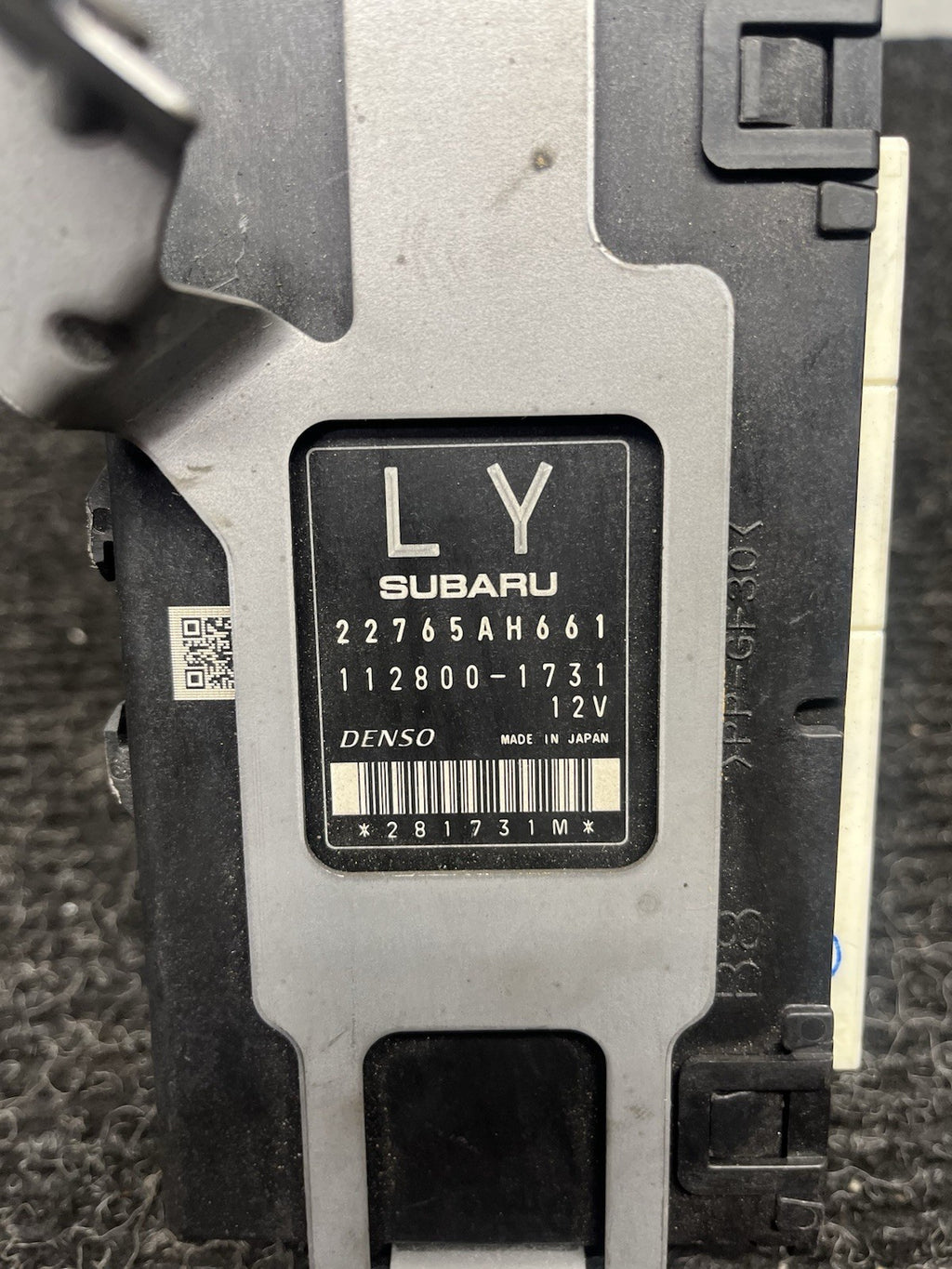☑️ 2013 SUBARU FRS BRZ ECU ECM ENGINE CONTROL MODULE 22765AH661 OEM *NOTE*