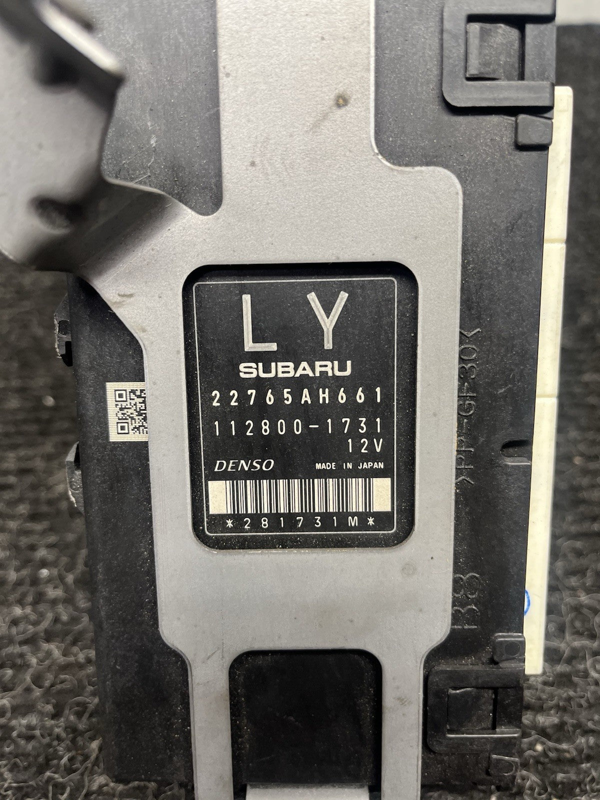 ☑️ 2013 SUBARU FRS BRZ ECU ECM ENGINE CONTROL MODULE 22765AH661 OEM *NOTE*