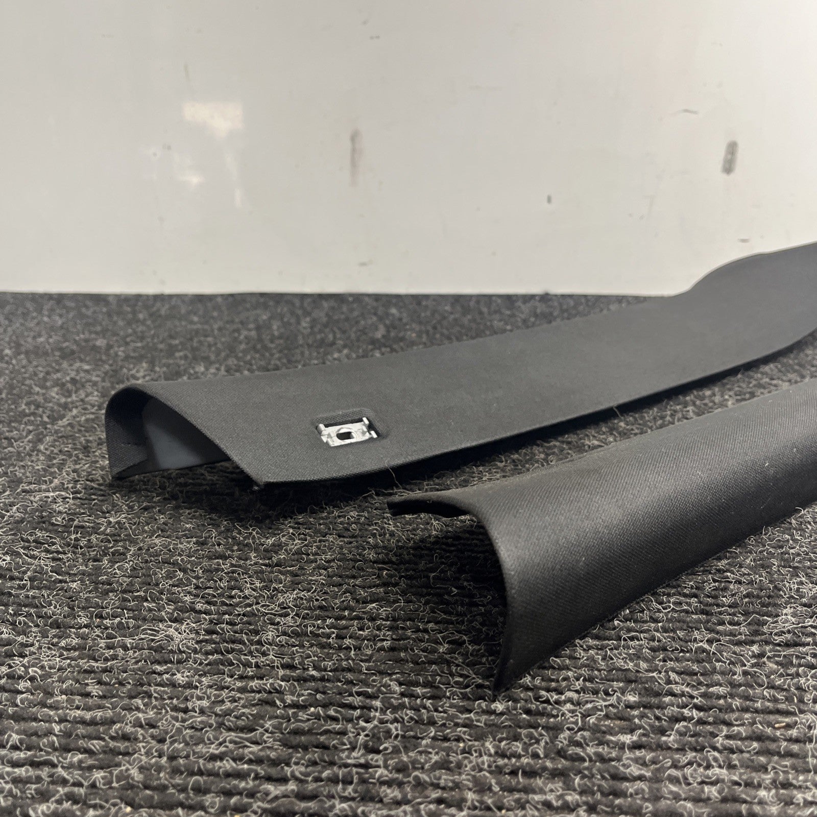 ☑️ BMW OEM X5 E70 07-13 FRONT LEFT & RIGHT SIDE SET A PILLAR TRIM COVER BLACK