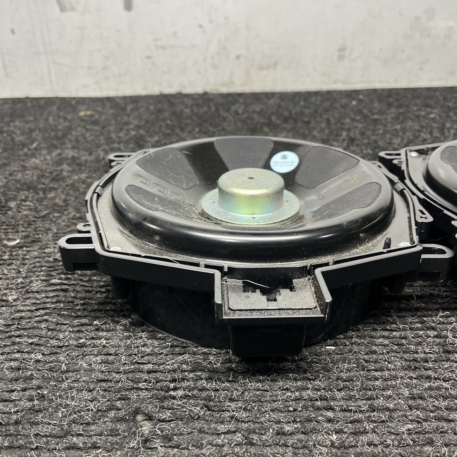 ☑️ 2011-2014 BMW X3 X5 Floor Speaker Subwoofer Pair 65139218695 OEM