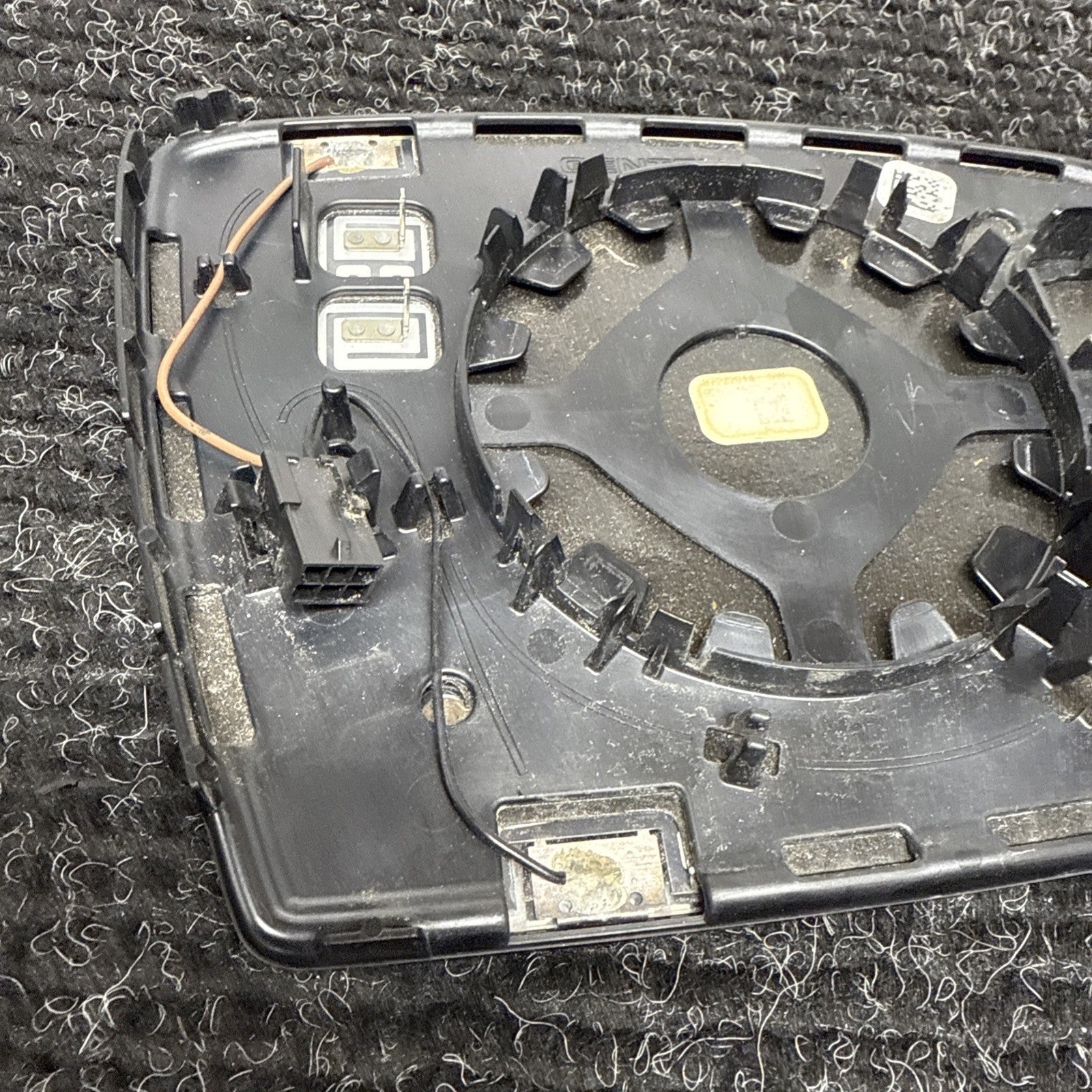 ☑️ 2014-2017 Maserati Ghibli Driver Left Auto Dim Mirror Glass OEM 9251587001