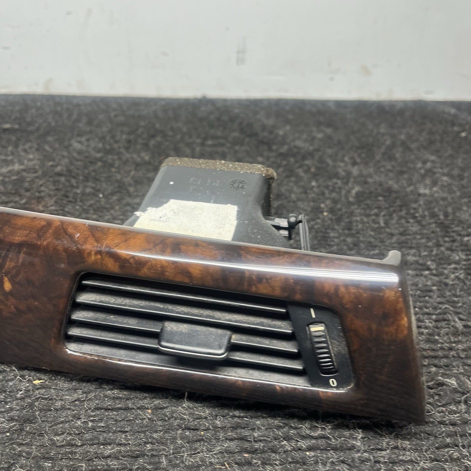 ☑️ 07-10 BMW E92 335i Front Upper Center Dash Board Wood Trim Vent 7132851 OEM