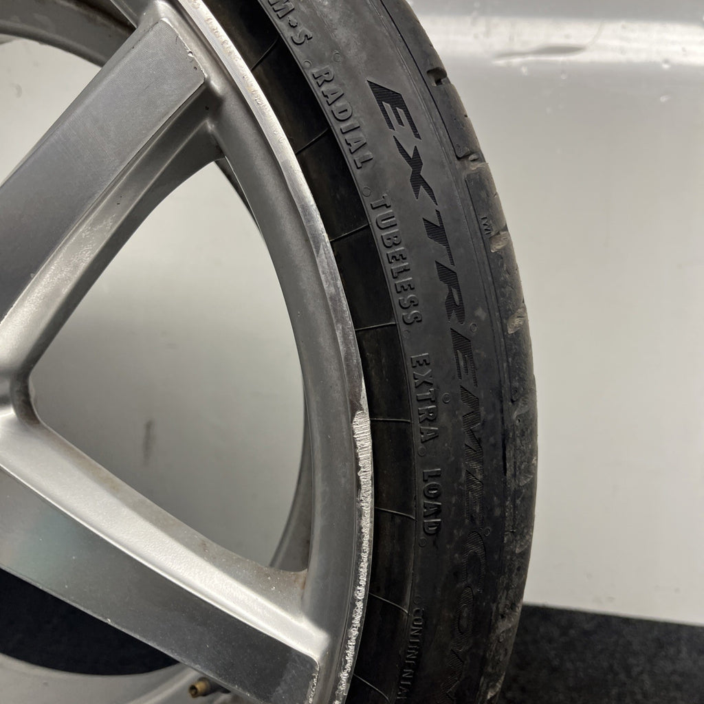 ☑️ ONE Vossen CV3 Silver Wheel W/TIRE & Cap 20x10.5 et30 5x112