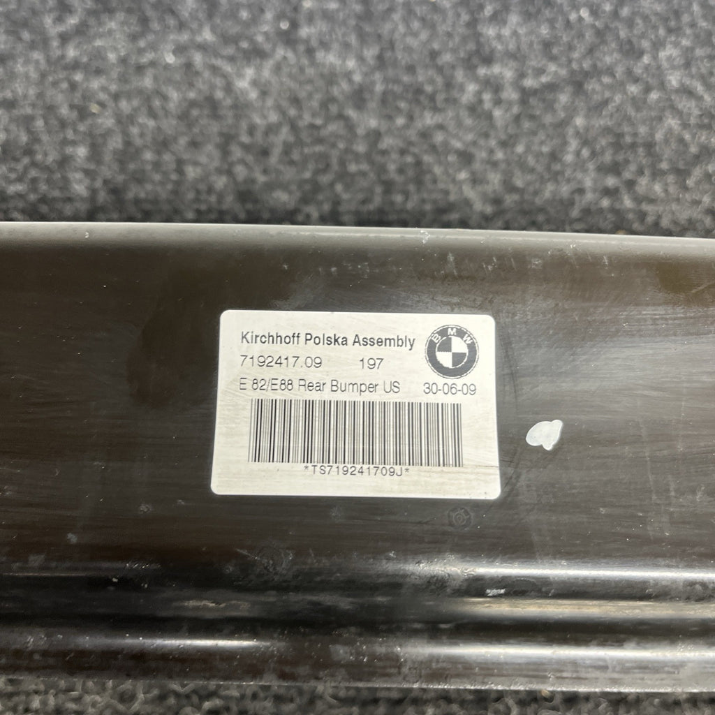 ☑️ BMW REAR BUMPER REINFORCEMENT IMPACT BAR E88 E82 1 SERIES 08-13