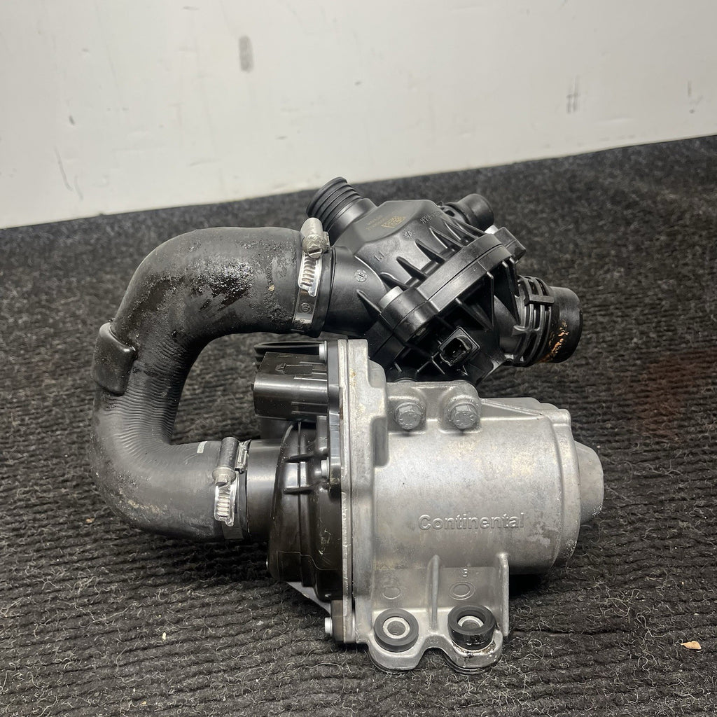 ☑️OEM BMW E82 E90 E92 F10 F13 N54 N55 Electric Water Pump W/ Thermostat 72K Mile