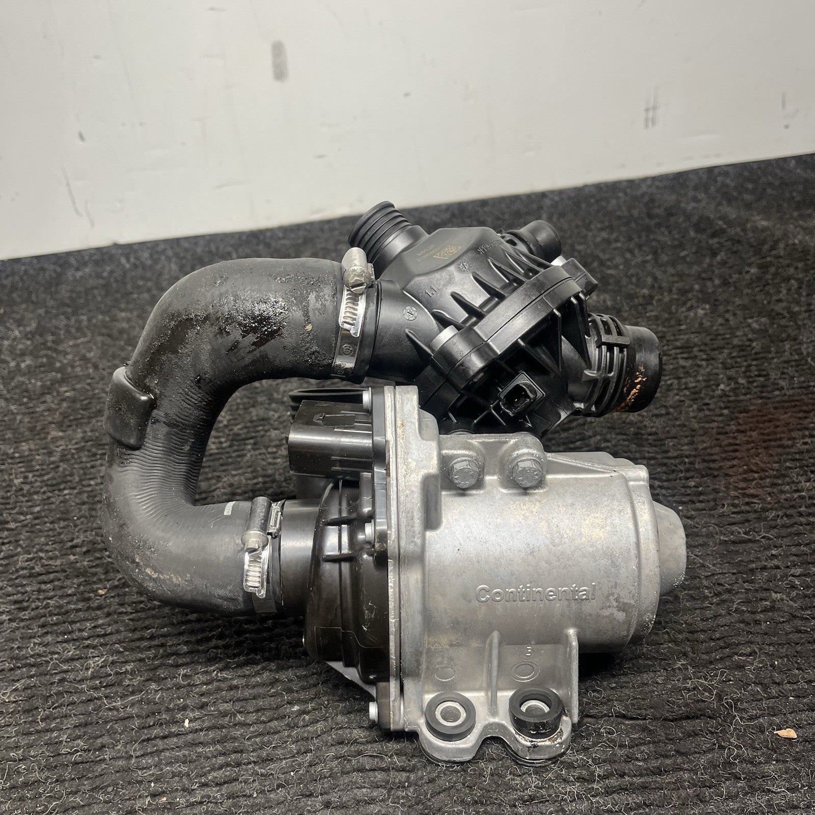 ☑️OEM BMW E82 E90 E92 F10 F13 N54 N55 Electric Water Pump W/ Thermostat 72K Mile