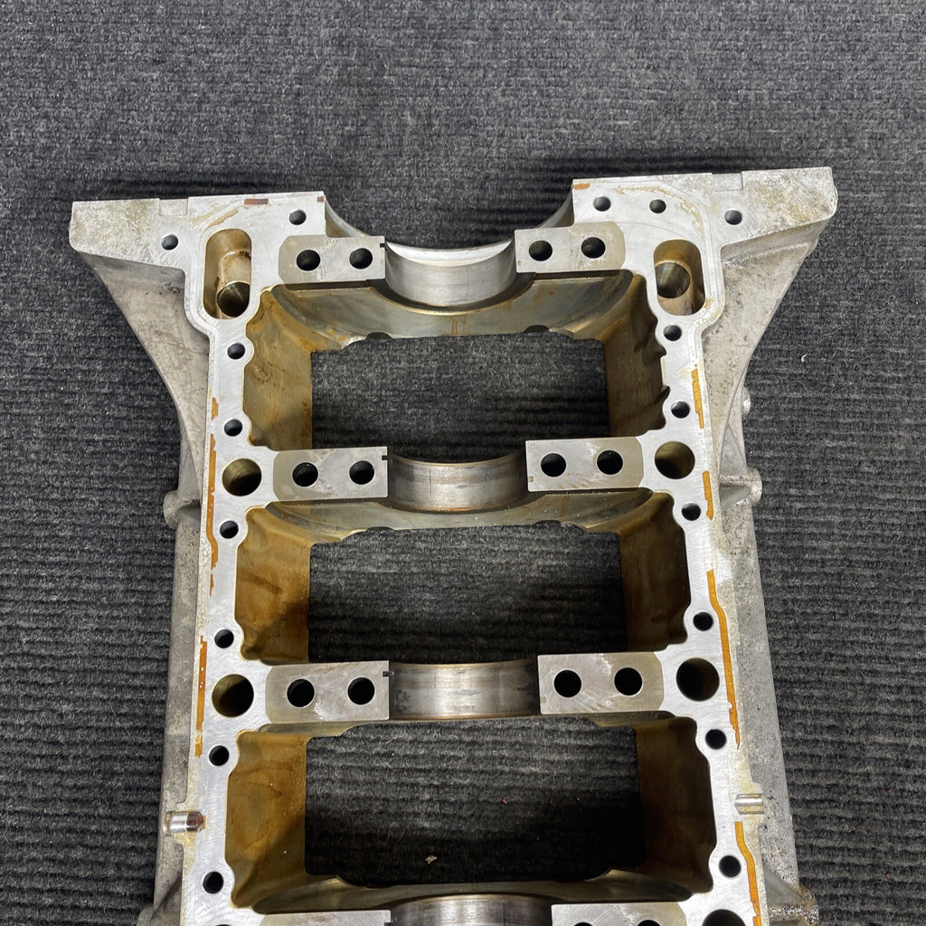 ☑️ 08-13 BMW E90 E92 E93 M3 LOWER BLOCK PLATE BOTTOM CRANK HOUSING S65 ENGINE
