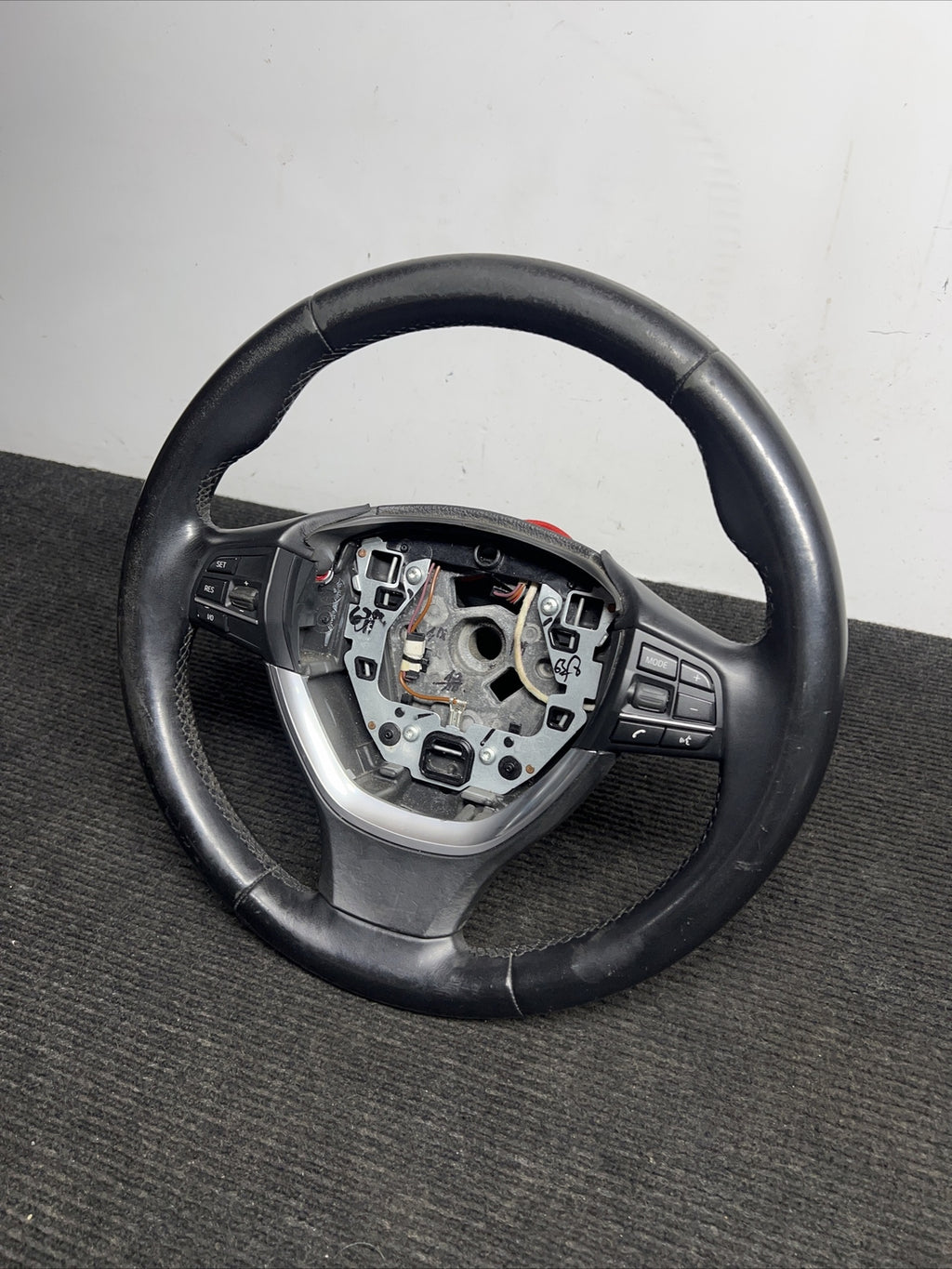 ☑️ 11-16 BMW F10 550i 750i 530i 535i Driver Steering Wheel OEM