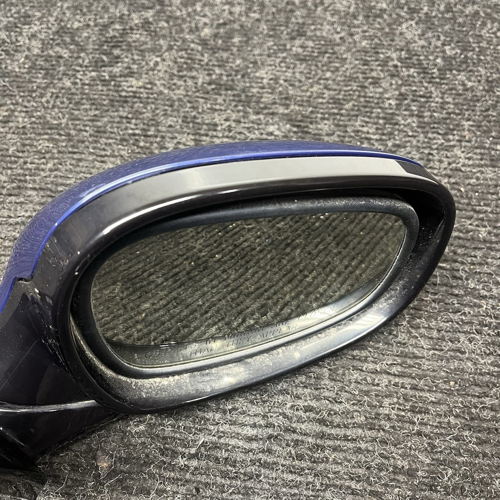 ☑️ 2009-11 BMW 328i 335i E90 LCI RIGHT PASSENGER SIDE MIRROR BLUE