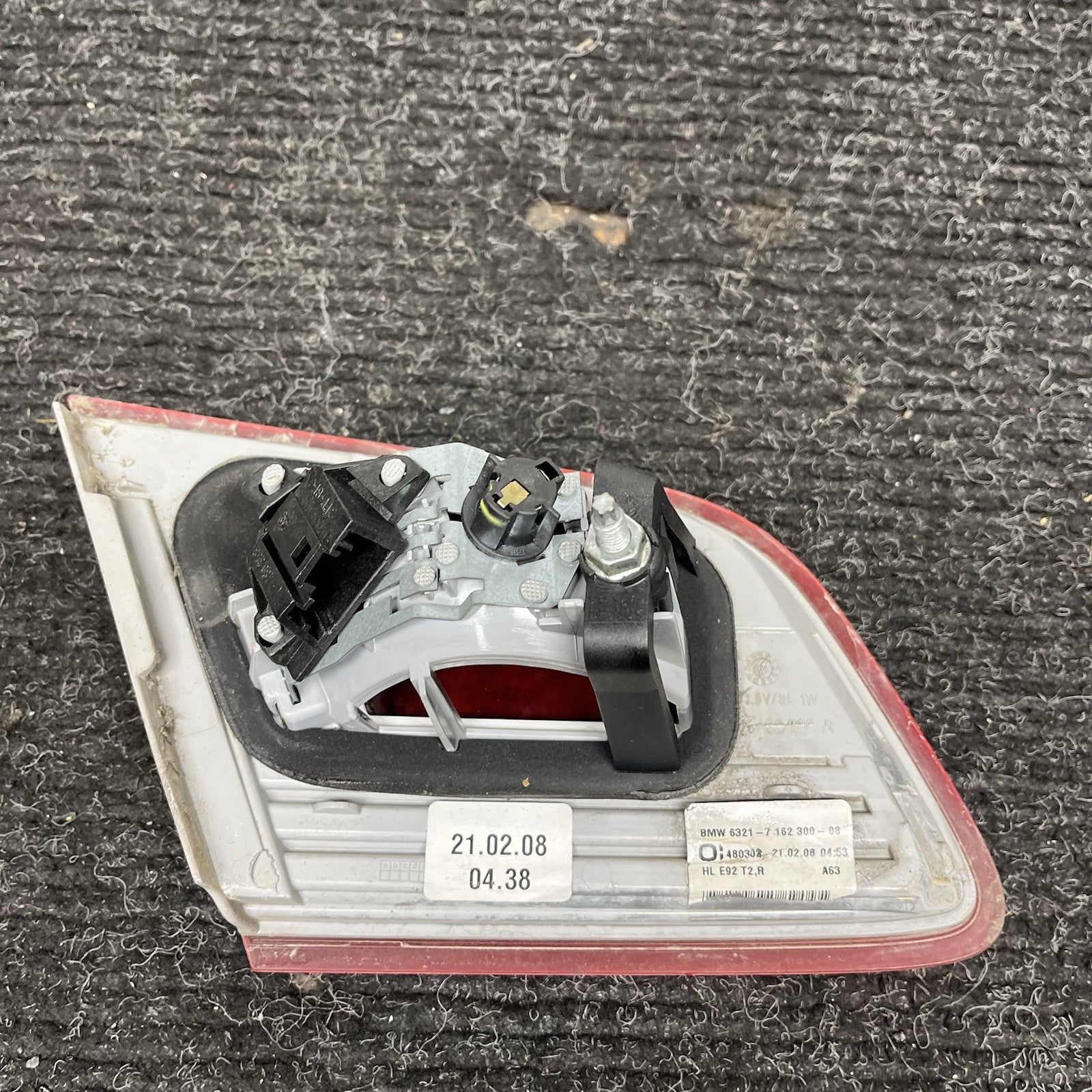 ☑️ 2007-2010 BMW E92 328i 335i COUPE INNER PASSENGER RH TAIL LIGHT PRE-LCI OEM