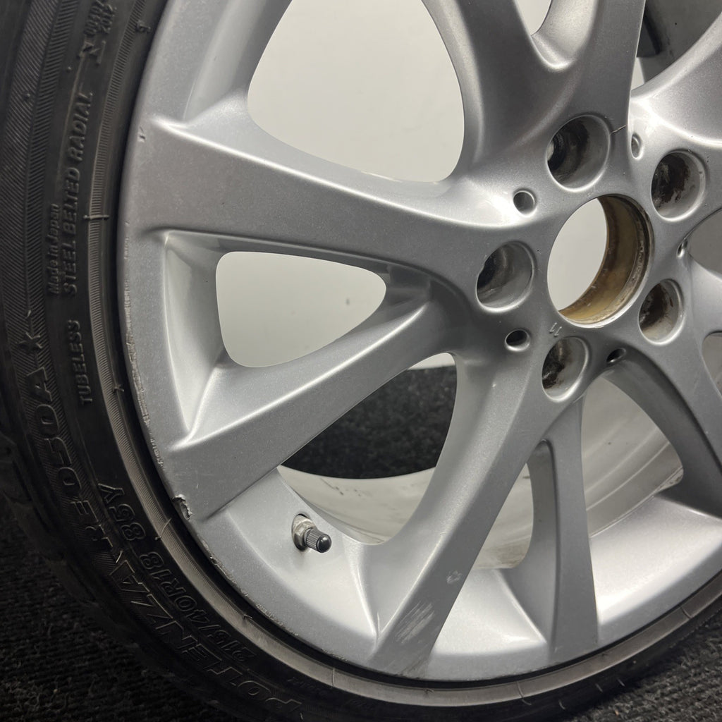 ☑️ 2008-2013 BMW E82 E88 18"x7.5" Style 372 Front Wheel Alloy V-Spoke Wheel OEM