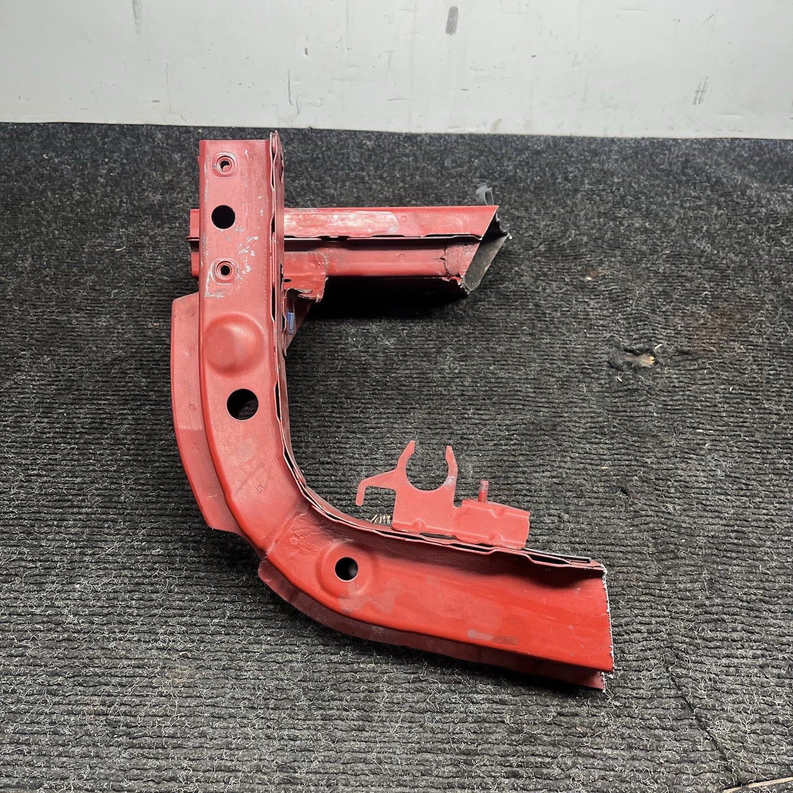 ☑️ 12-18 BMW F30 320i 328i 335i FRONT LEFT DRIVER SIDE FRAME RAIL CUT RED OEM