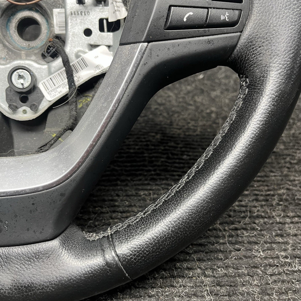 ☑️ 2011-2017 BMW X3 F25 SPORT STEERING WHEEL BLACK LEATHER OEM