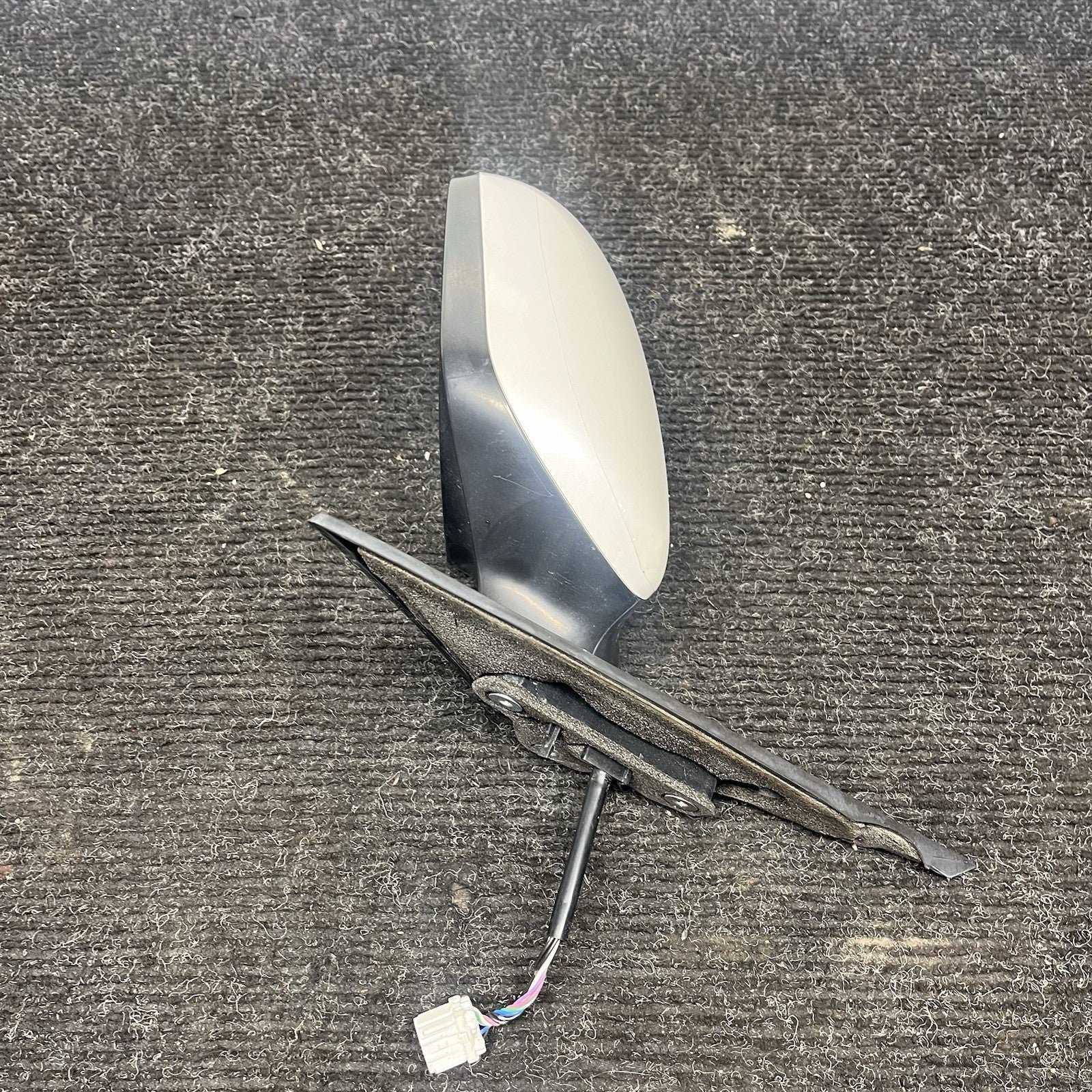 ☑️ 2008-2014 Subaru WRX STI LH Left Driver Door Mirror DGM White OEM