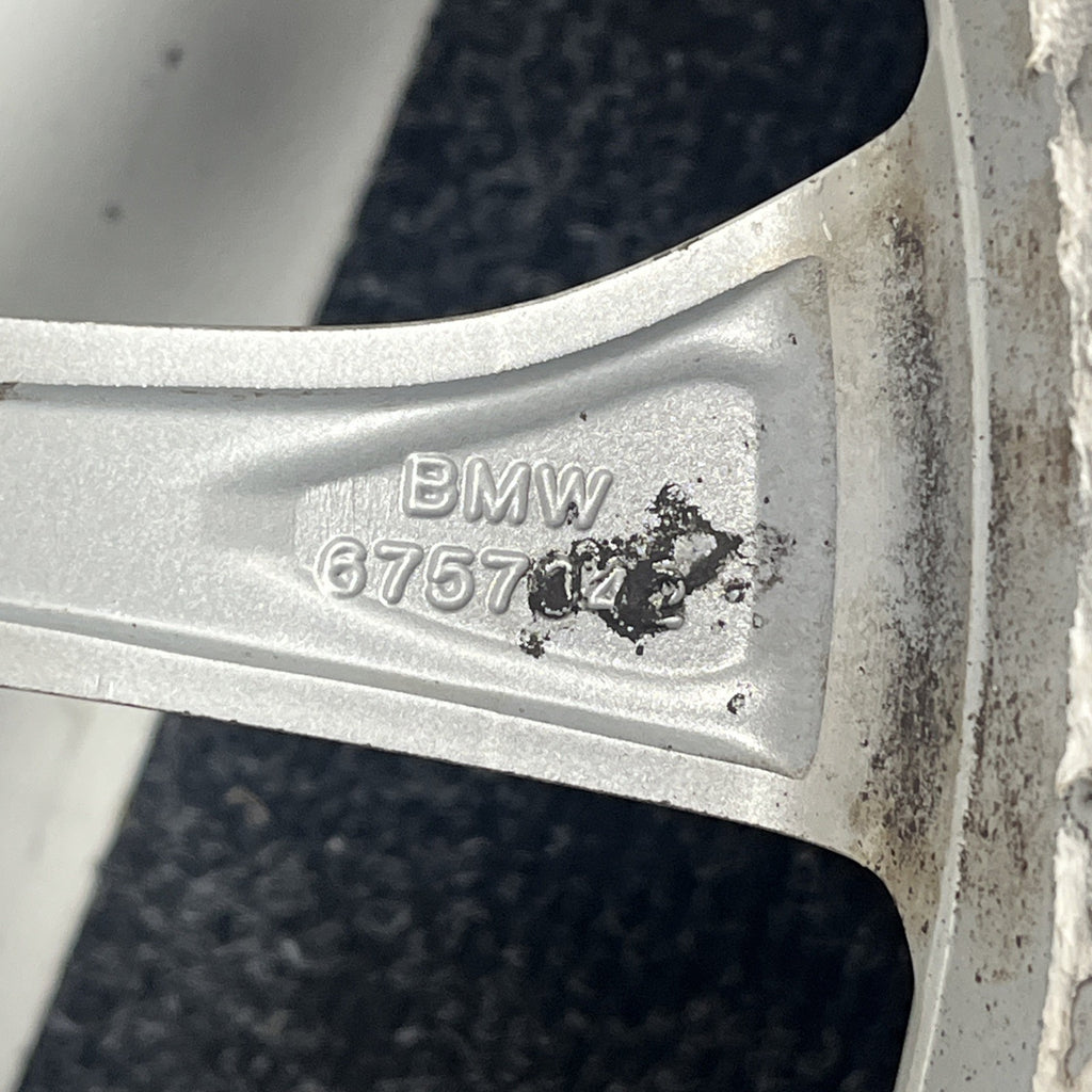 ☑️ Bmw E46 330 328 325 Oem Rim Factory Wheel 17" X 7" 10 Spoke Scuffs 6757042