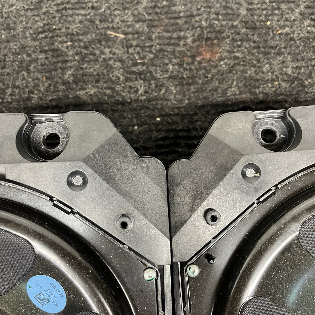 ☑️ 14-16 BMW F30 F32 F34 335i LEFT RIGHT UNDER SEAT HI-FI SUBWOOFER SPEAKER SET