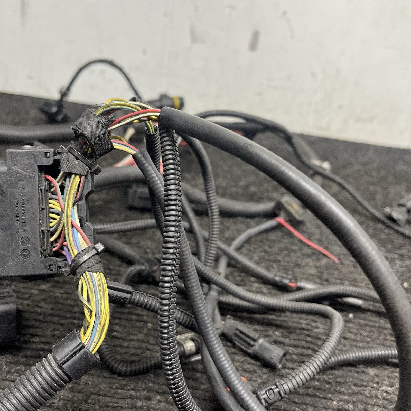 ☑️ 11-13 BMW X3 F25 N55 3.0L N55 ENGINE MOTOR WIRE WIRING HARNESS 7585027 OEM