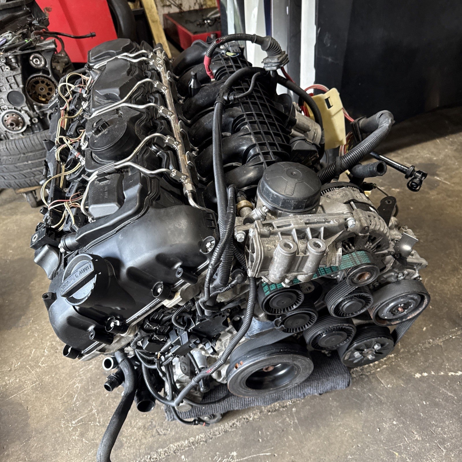 ☑️ 2011 BMW 135I 335I 535I X5 X6 E90 E92 F10 N55 ENGINE MOTOR LONG BLOCK OEM 78K