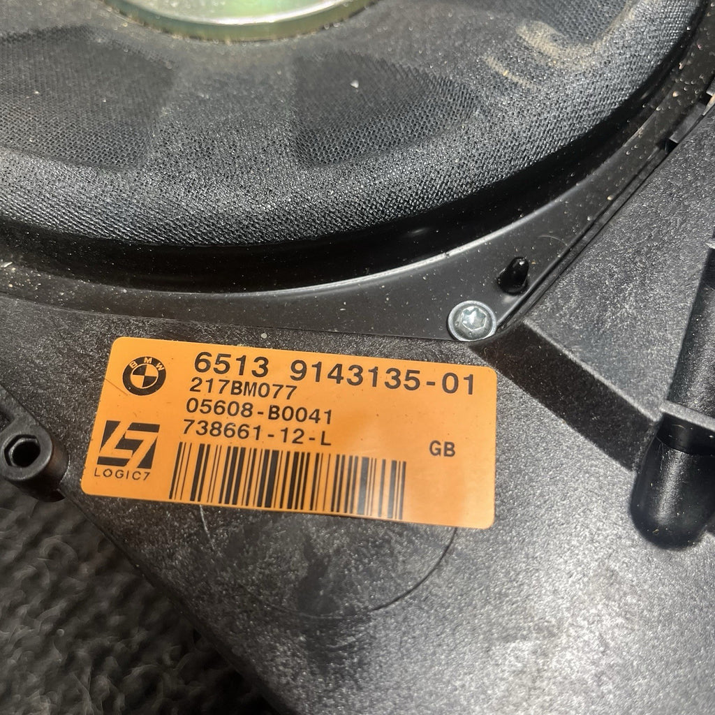 ☑️ 07-13 BMW E90 E92 328i 335i M3 Floor Speaker Subwoofer LeftDriver 9143135 OEM