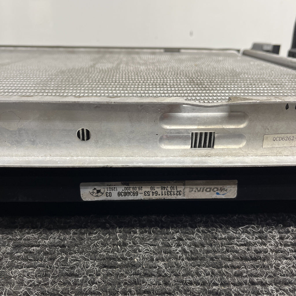 ☑️ 07-13 BMW E92 N54 335i RADIATOR A/T TRANSMISSION OIL COOLER W CONDENSER OEM