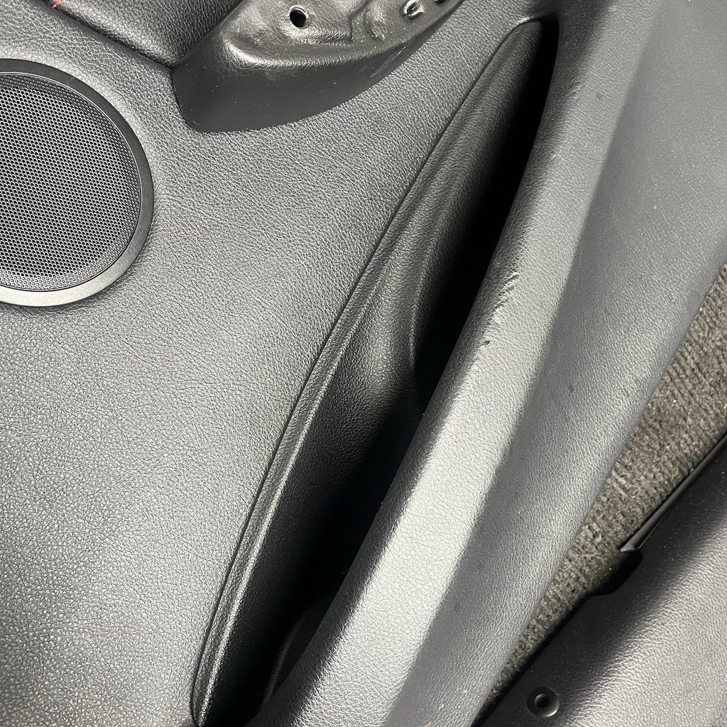☑️ BMW 2012-2018 F30 FRONT AND REAR DOOR PANEL CARD STITCHED BLACK SET OEM