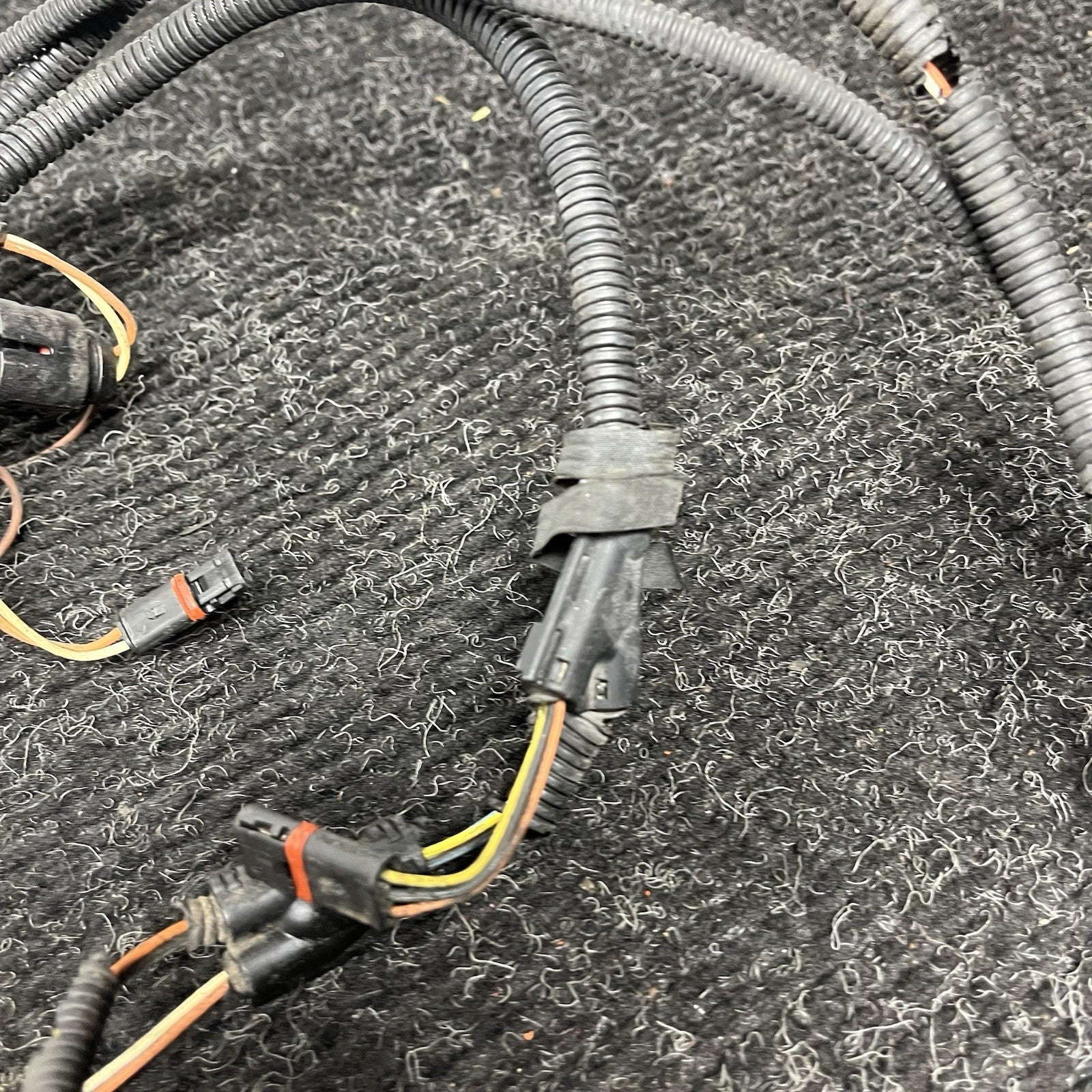 ☑️ Engine N54 Motor Injector Wiring Harness Cable Injection Plug OEM BMW