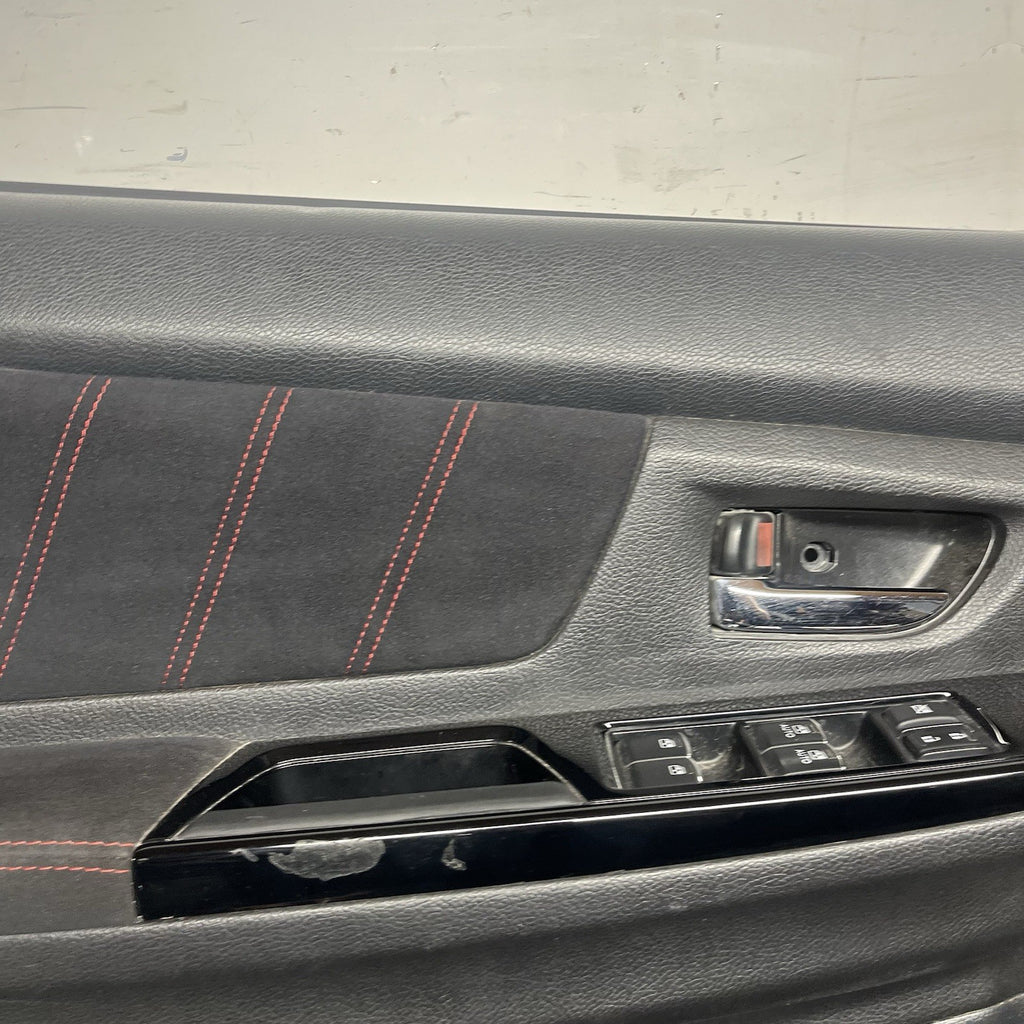 ☑️ 2015-2019 Subaru WRX STI Door Panel Trim Front Left Driver LH OEM 15-19