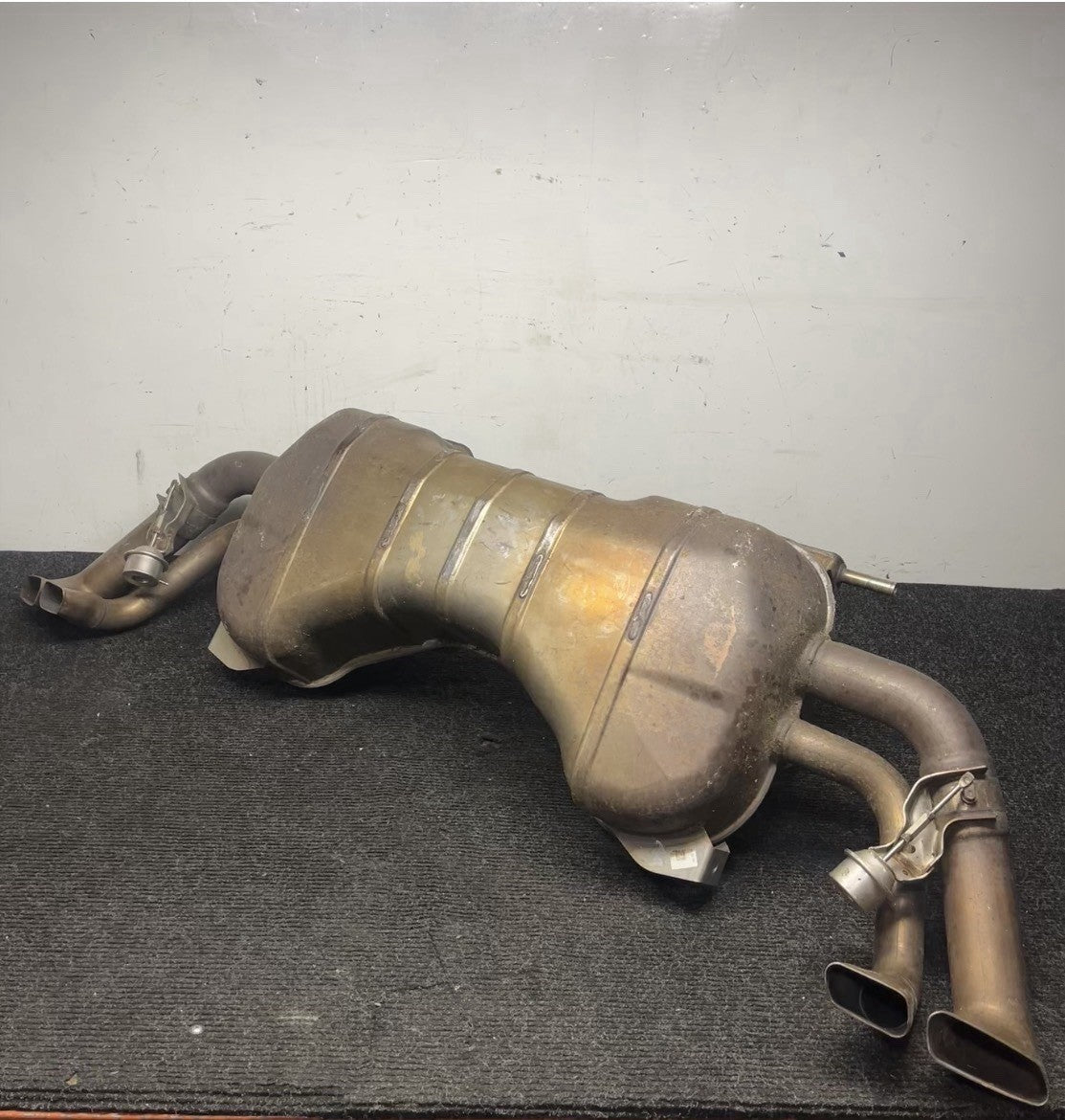 ☑️ 2011-2015 Audi R8 4.2L V8 Rear Exhaust Muffler System OEM