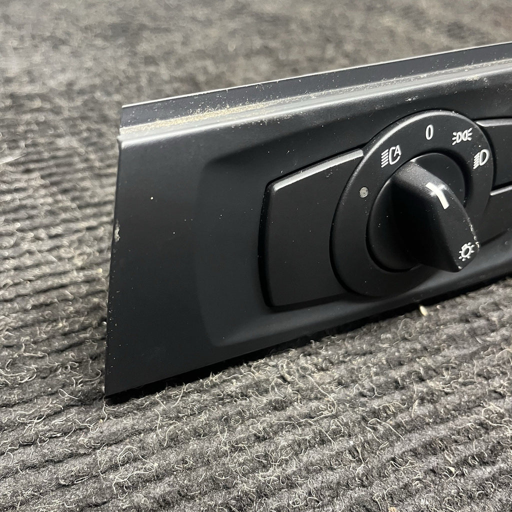 ☑️ 07-13 OEM BMW E92 E93 328 335 Headlight Switch Control Panel Light BLACK