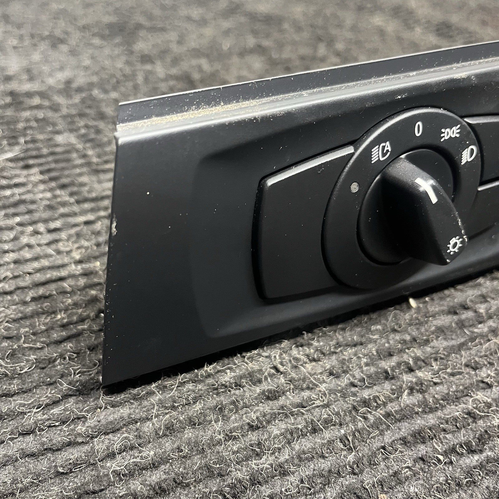 ☑️ 07-13 OEM BMW E92 E93 328 335 Headlight Switch Control Panel Light BLACK