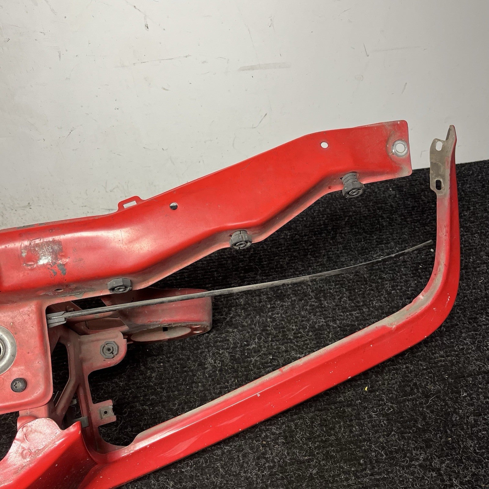 ☑️ 91-99 BMW E36 3 Series M3 Front Clip Radiator Core Support Panel Hellrot OEM