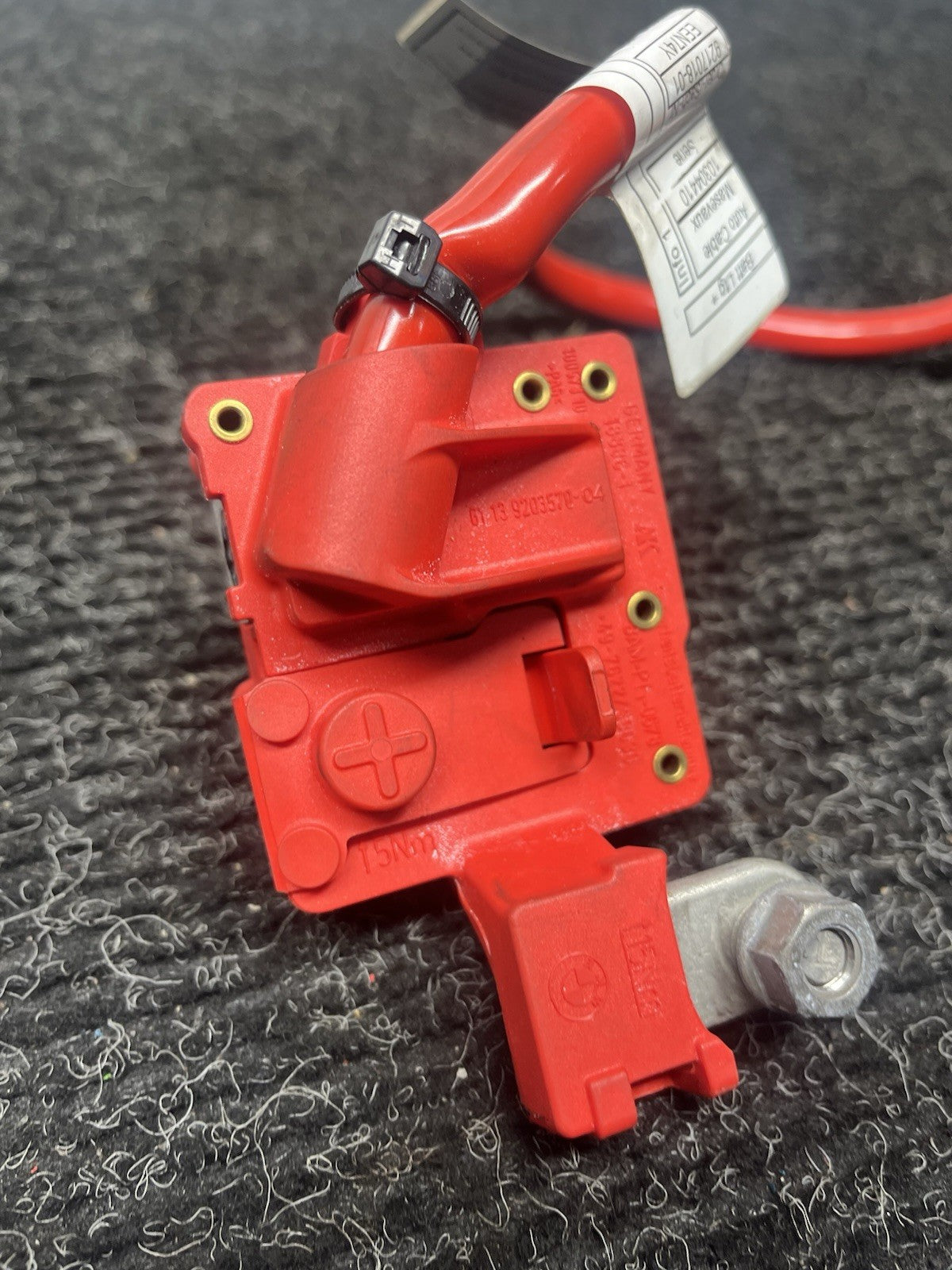 ☑️ 06 07 08 09 10 11 OEM BMW 335i 330i 328i Positive Battery Terminal Cable Unit