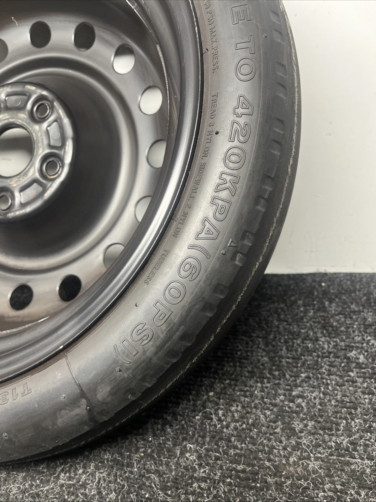 ☑️ Spare Tire 17" Fits 2008-2014 Subaru Impreza OEM Genuine Donut 135/70/17 NOTE