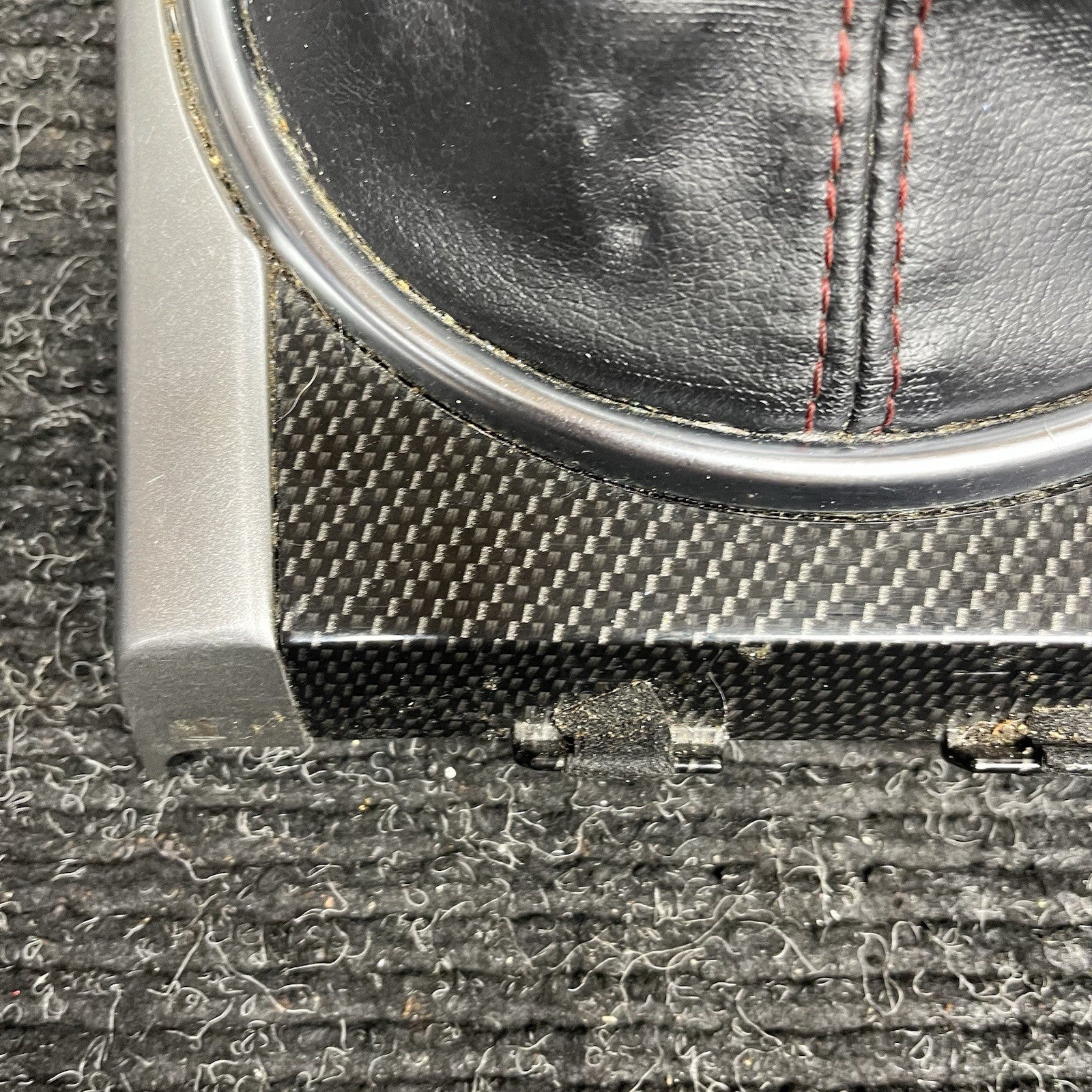 ☑️ 2017 Subaru WRX OEM 92121VA000 Shifter Bezel STI Carbon