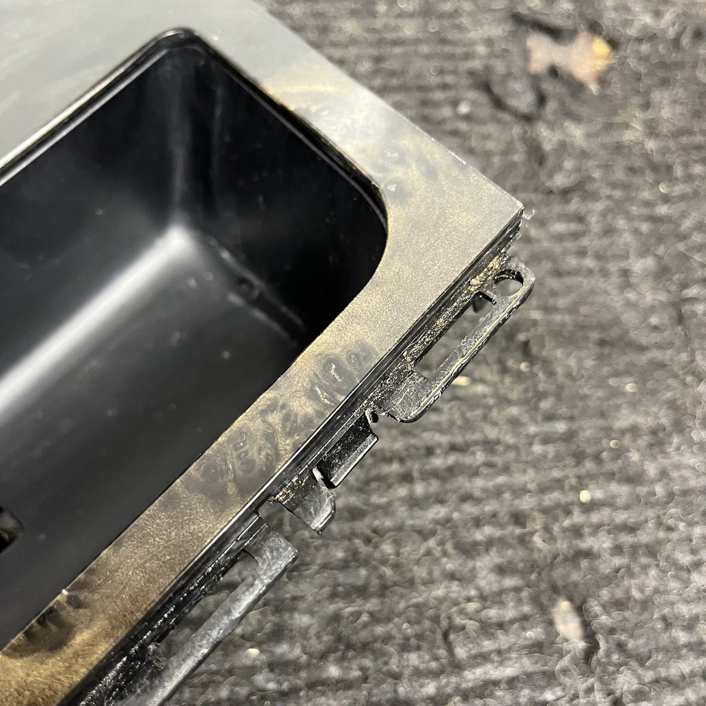 ☑️ 08-13 BMW E82 E88 128 135 Front Center Console Wood Cover Trim Panel Tray OEM