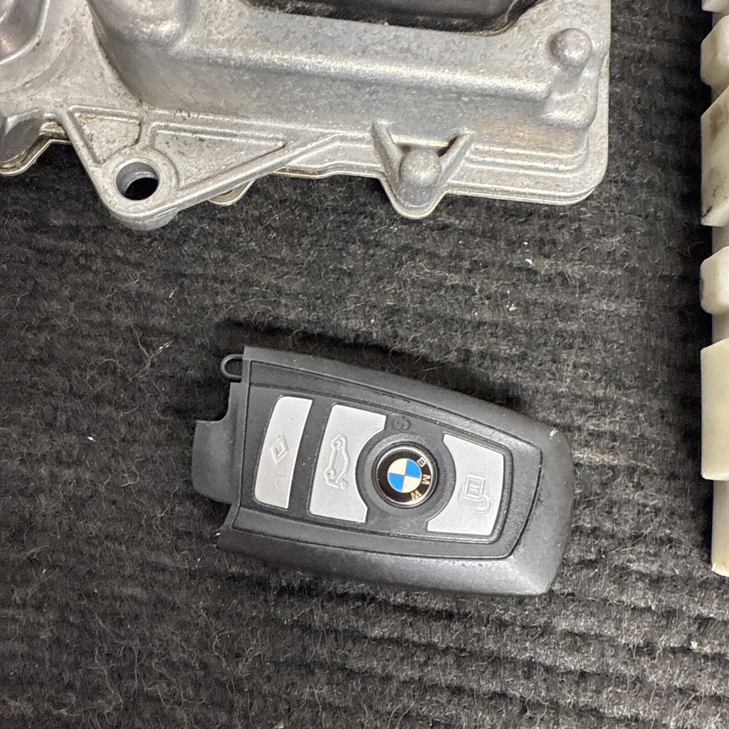 ☑️ 2014-2016 BMW 335i ACTIVE HYBRID F30 3.0 N55 TURBO ECM DME BCM MODULE KEY SET