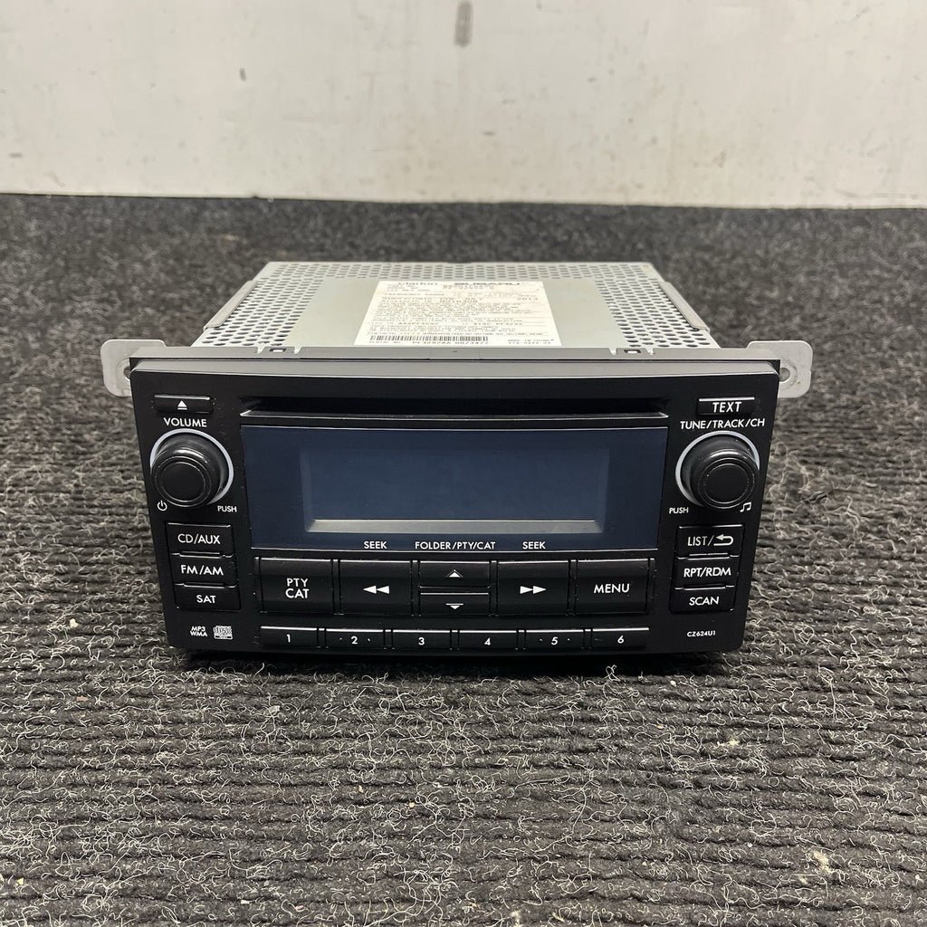 ☑️ 2011-2014 Subaru Impreza WRX AM/FM/CD/AUX/SAT Bluetooth OEM Radio 86201FG620
