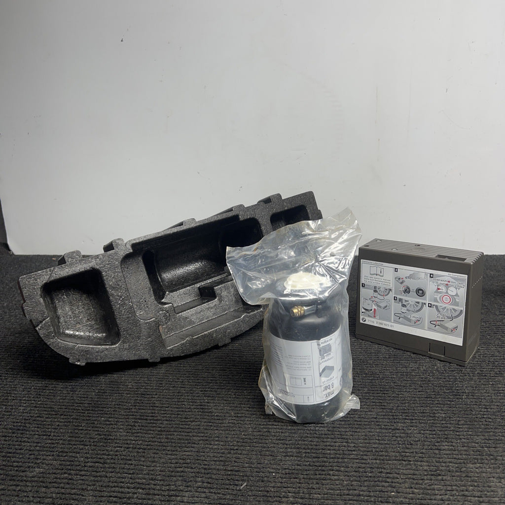 ☑️ 2008 2009 2010 2011 2012 2013 BMW M3 E93 Trunk Tire Inflator Flat Fix Foam