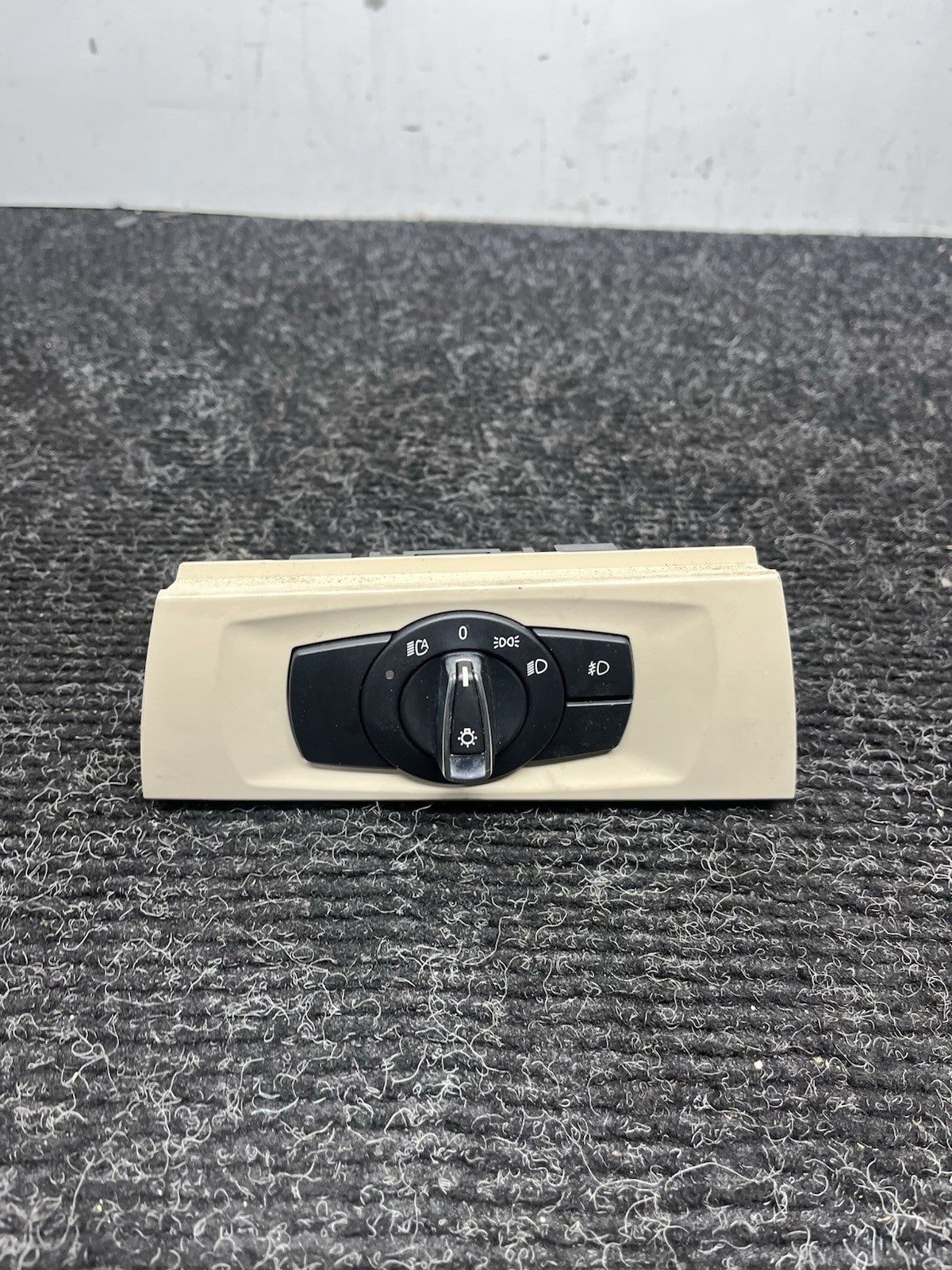☑️ 07-13 OEM BMW E92 E93 328 335 Headlight Switch Control Panel Light TAN
