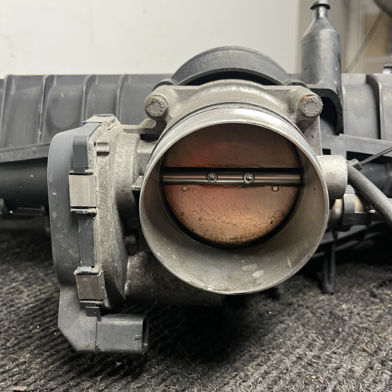 ☑️ 2007-2010 BMW N54 535i 335i 135i INTAKE MANIFOLD WITH THROTTLE BODY OEM