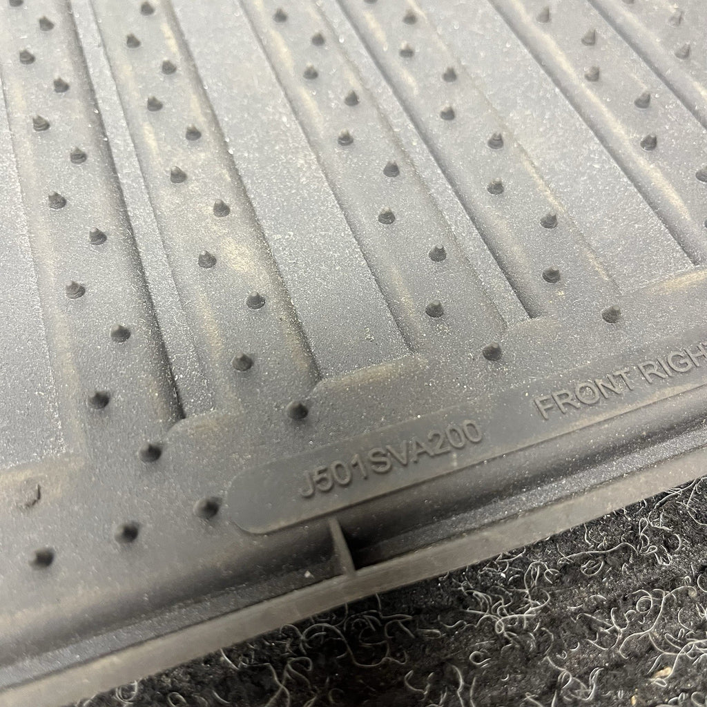 ☑️ SUBARU WRX STI 2.5L 2015 ALL WEATHER RUBBER FLOOR MAT SET J501SVA200 OEM