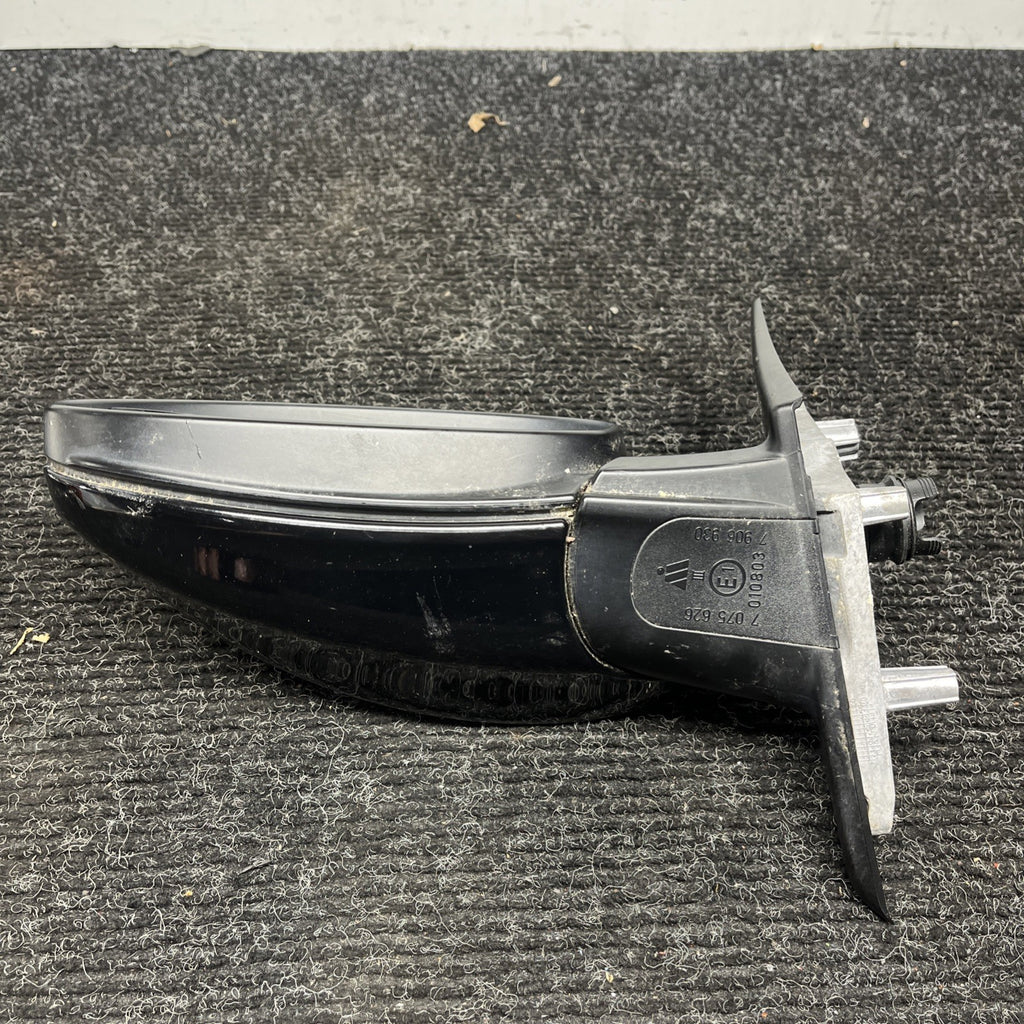 ☑️ 06-08 BMW 325I 328I 330I E90 LEFT DRIVER SIDE BLACK POWER DOOR MIRROR OEM