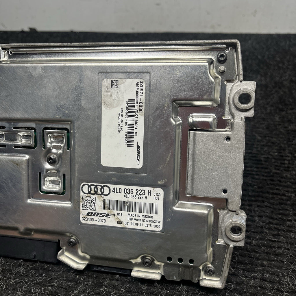 ☑️ OEM 2012 - 2015 AUDI Q7 BOSE AMPLIFIER AMP RADIO STEREO 4L0 035 223 H (MK)