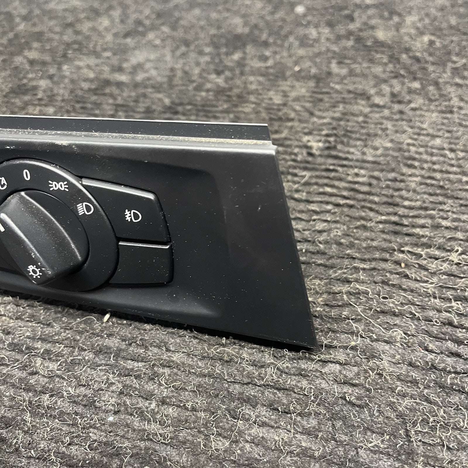 ☑️ 07-13 OEM BMW E92 E93 328 335 Headlight Switch Control Panel Light BLACK