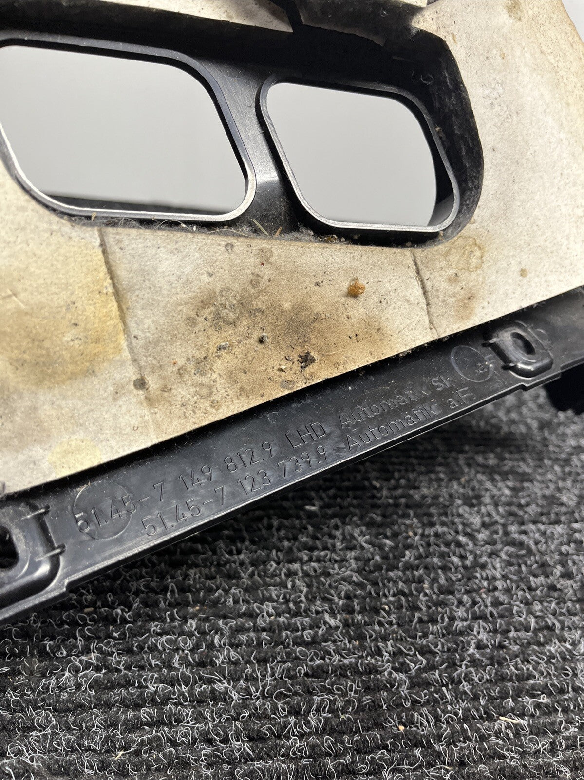 ☑️ 2006-13 BMW E90 E92 E93 328I 335I M3 MANUAL LEFT KICK KNEE PANEL BLACK OEM